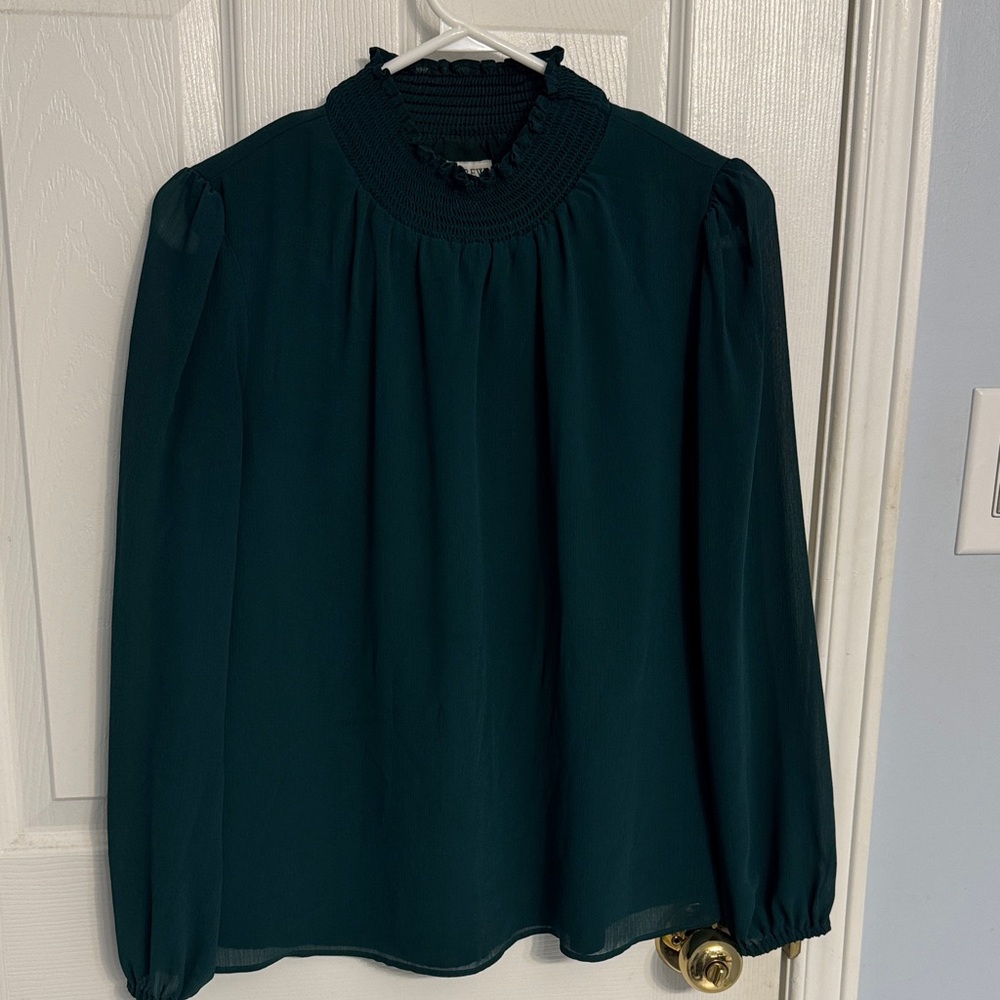 J Crew Teal Women's Top